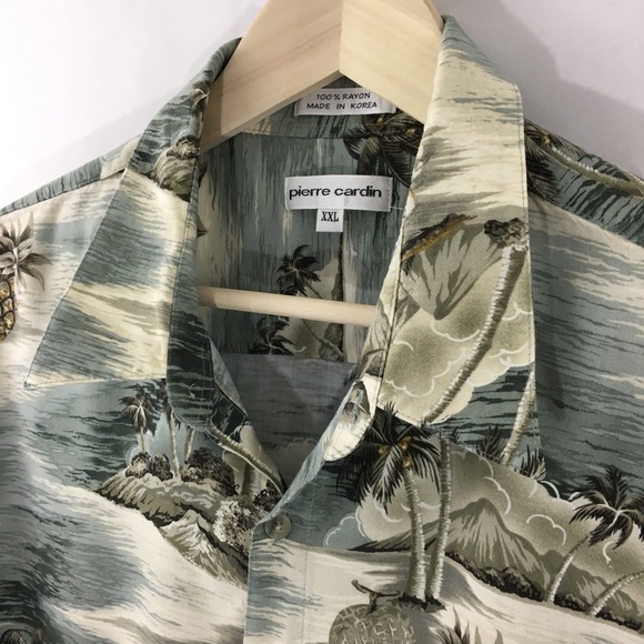 Pierre Cardian Button Down Shirt XXL - Picture 2 of 7